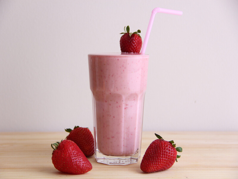 Gambar Milkshake Strawberry